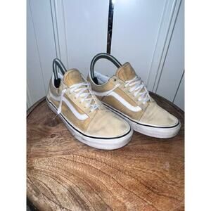 Vans Old Skool Unisex Yellow Skate Shoes Size‎ 6 Men's/7.5 Women's